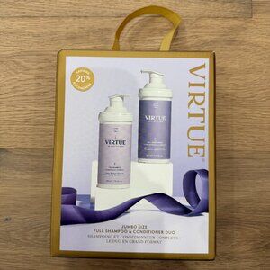 Virtue Full shampoo and conditioner jumbo set 17oz each